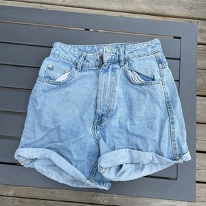 Zara denim shorts